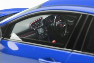 HONDA CIVIC FK8 TYPE R MUGEN BLUE 2020 OttOmobile 1:18 Resinemodell (Türen, Motorhaube... nicht zu öffnen!)